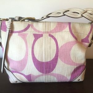 COACH SIGNATURE C CARLY Pink